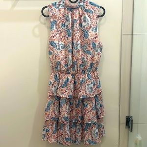 High neck dress, sleeveless, never previously worn